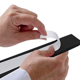 Pleated Blind Curtain Half Blackout Home Window Covers Shade Black