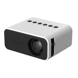 240P Mini Projector Portable Smart Projector Home Video Projector White