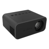 240P Mini Projector Portable Smart Projector Home Theater Video Projector Black
