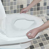 10 Pieces/Pack Portable Disposable Paper Toilet Seat Cover Biodegradable Sanitary Flushable