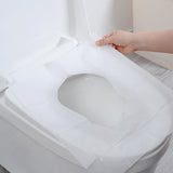 10 Pieces/Pack Portable Disposable Paper Toilet Seat Cover Biodegradable Sanitary Flushable