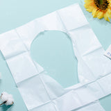 10 Pieces/Pack Portable Disposable Paper Toilet Seat Cover Biodegradable Sanitary Flushable