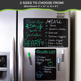 Fridge Sticker Magnetic Black Dry Erase Board Chalkboard Sticker 3pcs