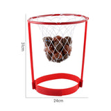 Poo Head Hoop Basketball Party Game – Adjustable Basket Net for Fun