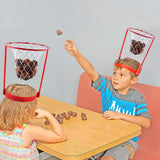 Poo Head Hoop Basketball Party Game – Adjustable Basket Net for Fun