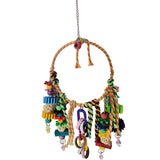 Bird Swing Chewing Toys Parrot Cotton Rope Ring