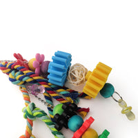 Bird Swing Chewing Toys Parrot Cotton Rope Ring