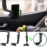 Universal Car Mobile Phone Bracket 360 Degree Adjustable Mount Bracket Stand Green