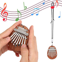 Portable 8 Key Mini Kalimba Thumb Piano Finger Keyboard