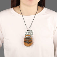 Portable 8 Key Mini Kalimba Thumb Piano Finger Keyboard