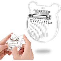 Portable 8 Key Mini Kalimba Thumb Piano Finger Keyboard