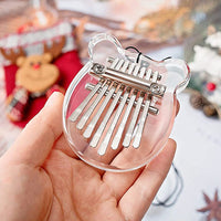 Portable 8 Key Mini Kalimba Thumb Piano Finger Keyboard