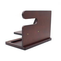 Wood Phone Docking Station Key Holder Wallet Stand Watch Organizer