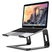 Ergonomic Laptop Stand Notebook Tablet Holder Compatible with Most 10-15.6 inches Laptops Black