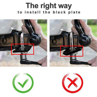 Hitch Tightener Anti Rattle Stabilizer for 1.25 inch to 2 inch Tow Bar Trailer Hitches