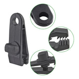 Heavy Duty Tent Camping Clamps Tarp Clips with Elastic String