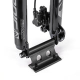 Bicycle Bike Quick Release Fork Mount Type Rack Black