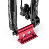 Bike Quick Release Fork Mount Type Rack Red