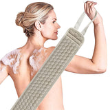 Exfoliating Back Scrubber Luffa Scrubber for Shower Deep Clean