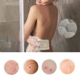 Exfoliating Back Scrubber Luffa Scrubber for Shower Deep Clean