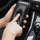 4Pcs Self-Adhesive Leather Car Knee Leg Elbow Pad Armrest Support Cushion Car Accessories