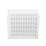 5 Layers Clear Acrylic False Eyelash Storage Box Display Container Holder Makeup
