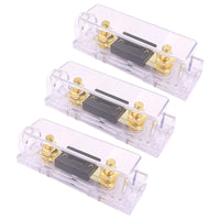 3 Pack 30A ANL Fuse Holder Kit Fuse Block