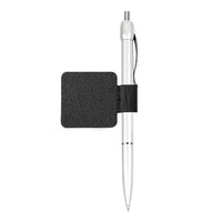 10 Pack Self Adhesive Leather Pen Loop Pen Holder Pencil Clip with Elastic