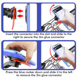 Universal Bike Bicycle Phone Mount Holder Set Motorcycle Handlebar Mount