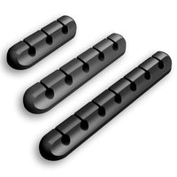 Multi Slots Self Adhesive Cable Holder Cord Clip Cable Management Solution Wire Organizer