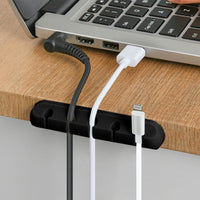 Multi Slots Self Adhesive Cable Holder Cord Clip Cable Management Solution Wire Organizer