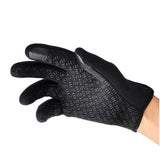 Touch Screen Gloves Water Resistant for Running Hiking Black