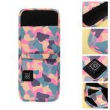 3-Level Adjustable Travel USB Bottle Warmer Bag Milk Heat Keeper Bag Pink