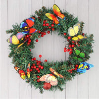 50Pcs Lawn Ornaments Fairy Garden Luminous Butterfly Decor Outdoor Yard