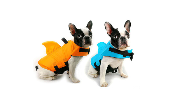 Shark Fin Dog Life Jacket Swimming Vest Pet Life Jacket Vest Pet Comfortable Swimming Clothes