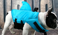 Shark Fin Dog Life Jacket Swimming Vest Pet Life Jacket Vest Pet Comfortable Swimming Clothes
