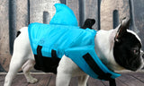 Shark Fin Dog Life Jacket Swimming Vest Pet Life Jacket Vest Pet Comfortable Swimming Clothes