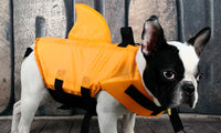 Shark Fin Dog Life Jacket Swimming Vest Pet Life Jacket Vest Pet Comfortable Swimming Clothes