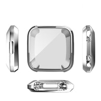 4Pcs Watch Screen Protectors Watch Screen Covers Compatible with Fitbit Versa
