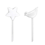 2X Self Watering Plant Stakes Slow Release Watering Spikes Self Watering Birds Shape Plant Waterer Device