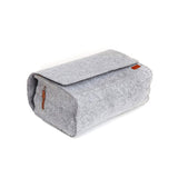 Felt Bedside Storage Bag Bed Organizer Practical Sofa Storage Organizer Multi-pockets Hanging Bag