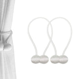 1 Pairs of Clips Magnetic Ball Home Holdbacks Curtain Tiebacks Tie Backs Buckle