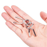8pcs/Set Baffling Puzzles Mind Brain Teaser Puzzles Anti-Stress Reliever Toys Intelligence Game Toy Gifts for Children