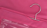 6-Pocket Shelf Bags Handbags Hanging Organizer Storage Closet Rack Hanger