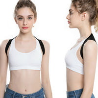 Expandable Back Posture Support Flexible Shoulder Back Brace Belt Back Correct Belt