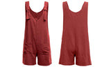 Tie Strap Slant Pocket Jumpsuit