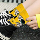 5 Pairs of Art Painting Socks Novelty Artist Series Starry Night Men Women Famous Socks