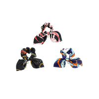3Pcs or 6Pcs Floral Bowknot Hair Scrunchies Fashion Hair Ropes Elastic Hair Ties Bow Hair Bands