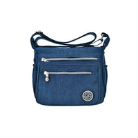 Womens Crossbody Water Resistant Nylon Shoulder Bag