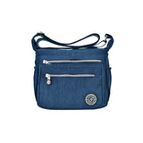 Womens Crossbody Water Resistant Nylon Shoulder Bag